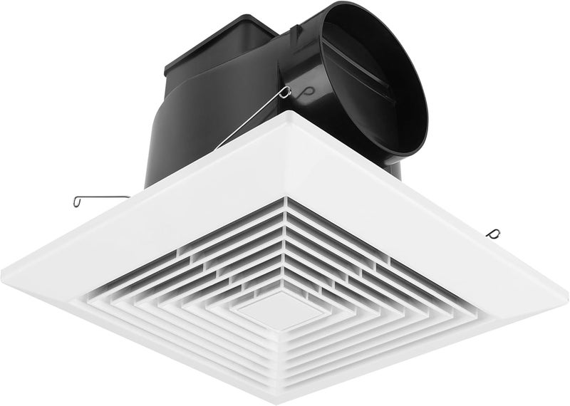 Fanspex Bathroom Ceiling Exhaust Fan, Household Bath Vent Ventilation Fan with 1.0 Sones Quiet Operation, 110 CFM (Housing Size 9.1"x9.1") - Image 1